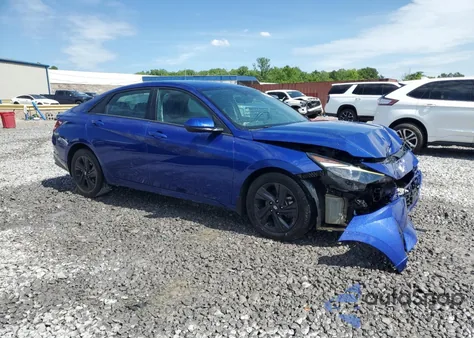 2022 Hyundai Elantra Sel from USA, damaged, VIN 5NPLS4AG9NH084842